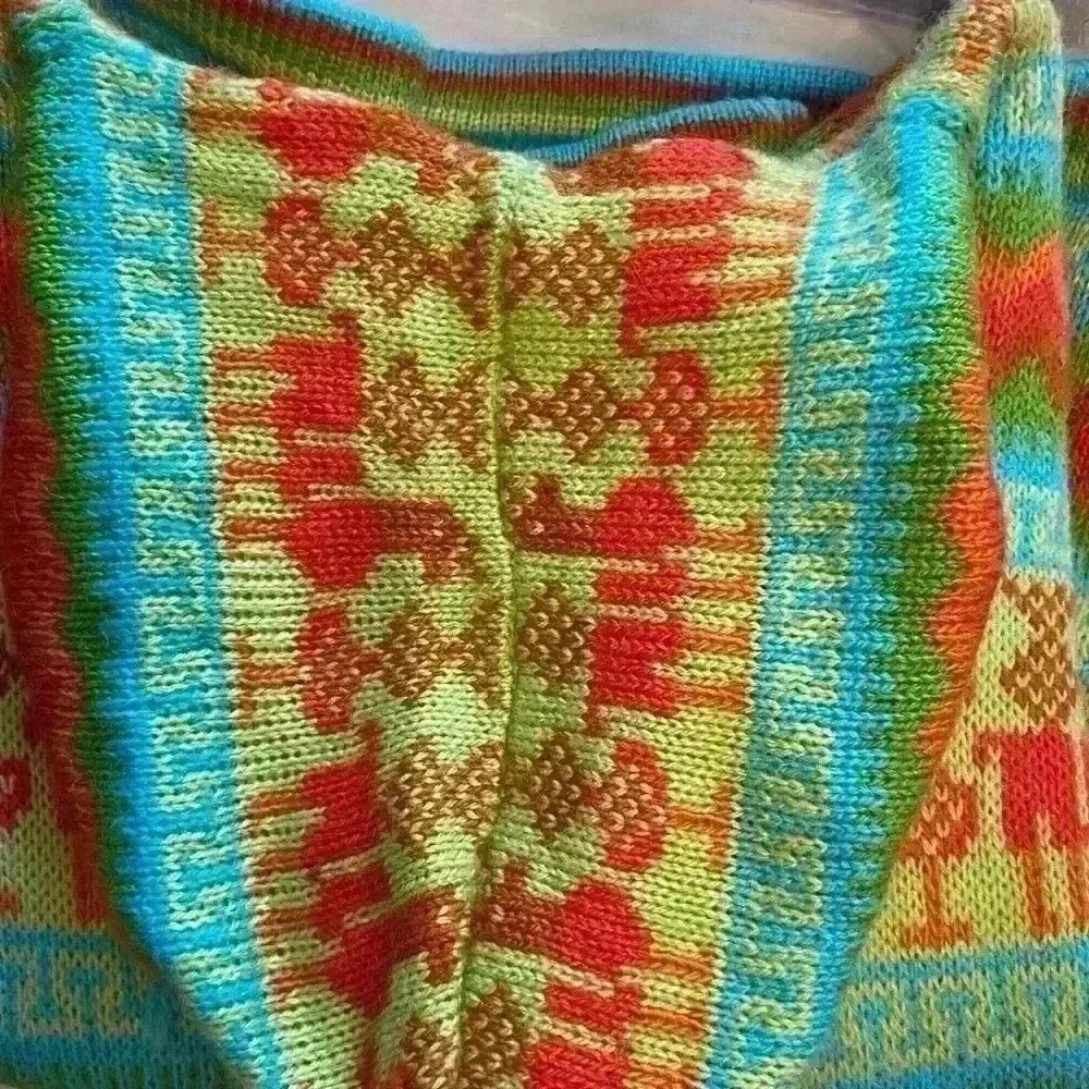 ARTE INKA-BERFASS Alpaca sweater SZ small - Picture 11 of 11